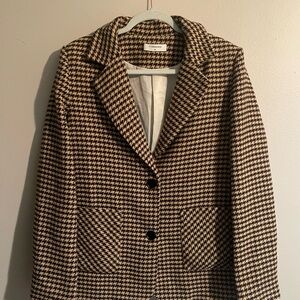 Commense Black and Cream Blazer Classic Tailoring